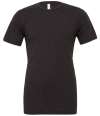 CV3413 3413 Canvas Unisex Tri-Blend T-Shirt Charcoal Black Tri-Blend colour image